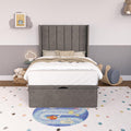Prague Kids Wingback Ottoman Divan Bed