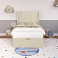 Prague Kids Wingback Ottoman Divan Bed