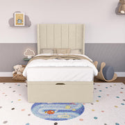 Prague Kids Wingback Ottoman Divan Bed