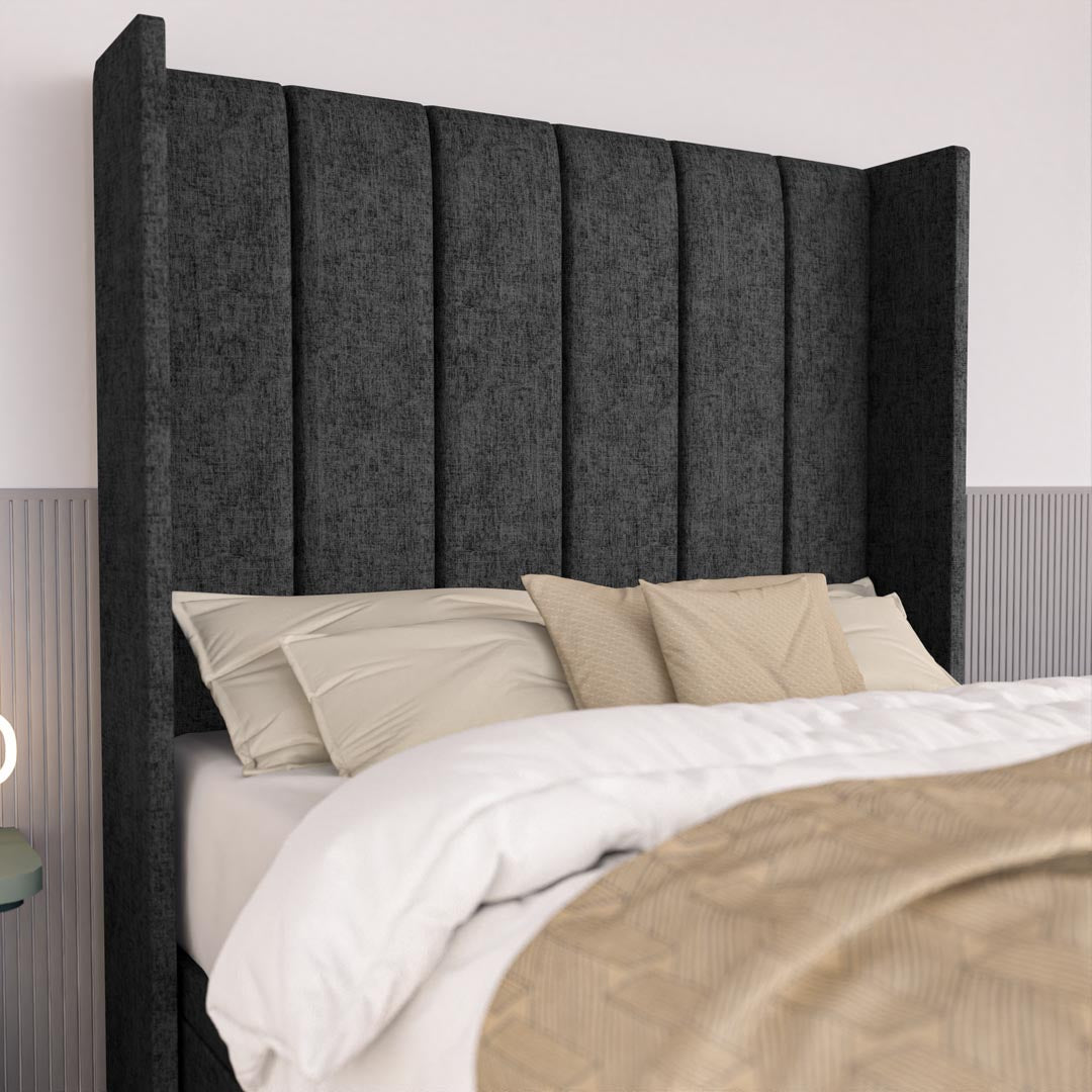Prague Kids Wingback Ottoman Divan Bed