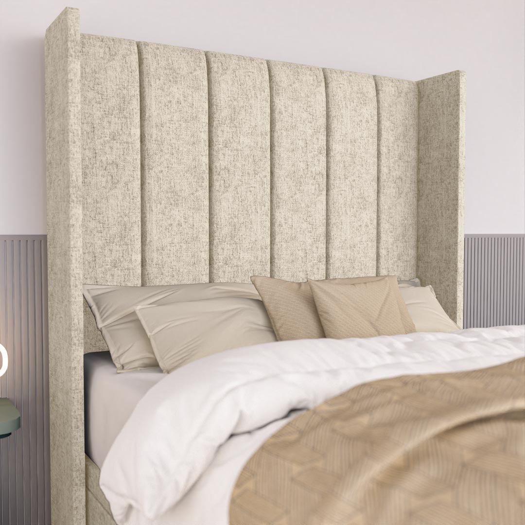 Prague Kids Wingback Ottoman Divan Bed
