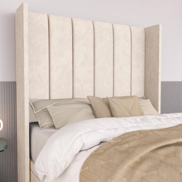 Prague Kids Wingback Ottoman Divan Bed