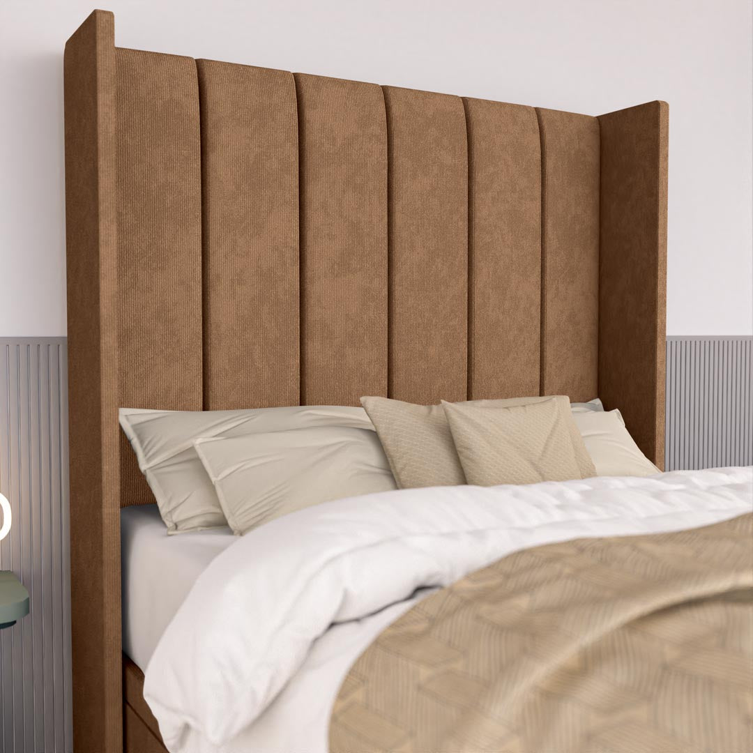 Prague Kids Wingback Ottoman Divan Bed