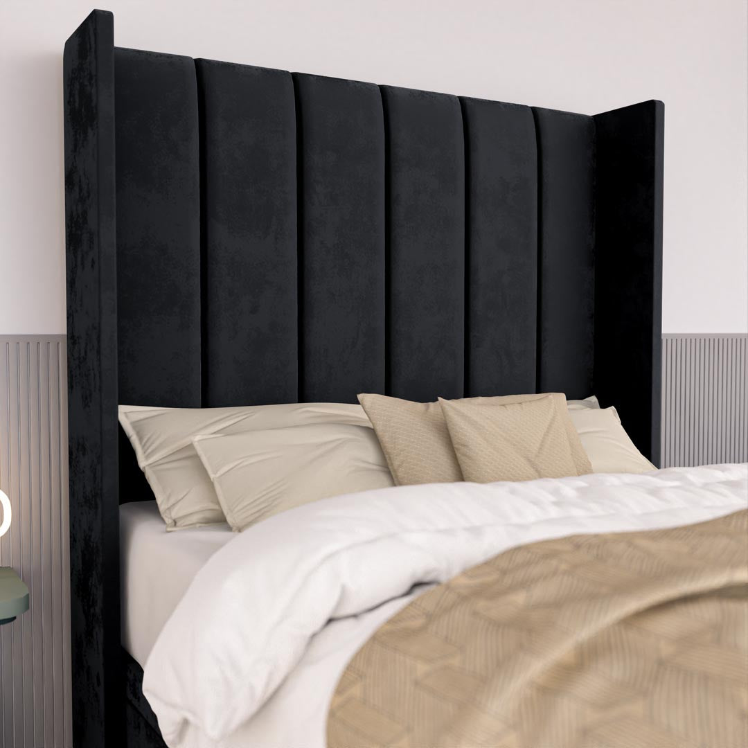 Prague Kids Wingback Ottoman Divan Bed