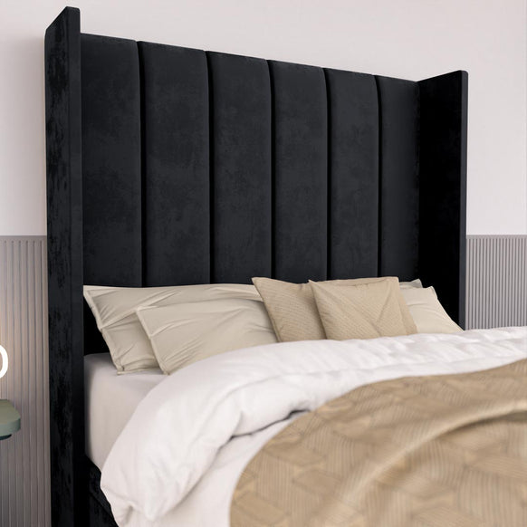 Prague Kids Wingback Ottoman Divan Bed