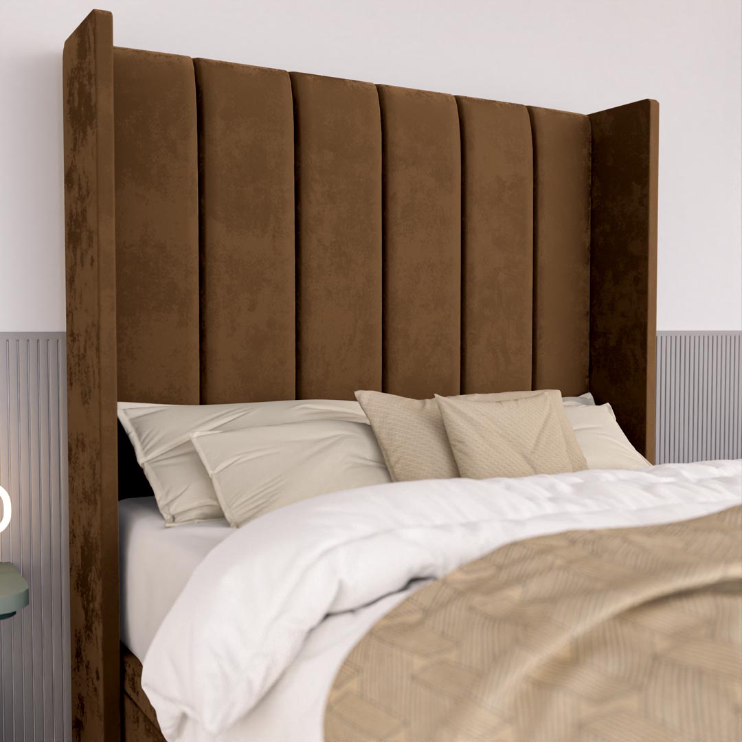 Prague Kids Wingback Ottoman Divan Bed