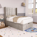 Prague Kids Wingback Ottoman Divan Bed