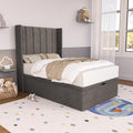 Prague Kids Wingback Ottoman Divan Bed