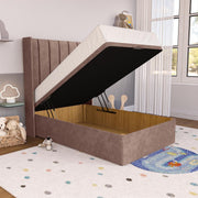Prague Kids Wingback Ottoman Divan Bed