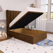 Prague Kids Wingback Ottoman Divan Bed