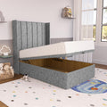Prague Kids Wingback Ottoman Divan Bed