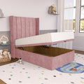 Prague Kids Wingback Ottoman Divan Bed