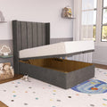 Prague Kids Wingback Ottoman Divan Bed