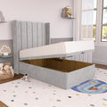Prague Kids Wingback Ottoman Divan Bed