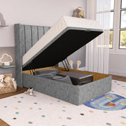 Prague Kids Wingback Ottoman Divan Bed