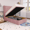 Prague Kids Wingback Ottoman Divan Bed