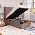 Prague Kids Wingback Ottoman Divan Bed