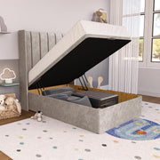 Prague Kids Wingback Ottoman Divan Bed