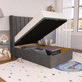 Prague Kids Wingback Ottoman Divan Bed