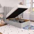 Prague Kids Wingback Ottoman Divan Bed