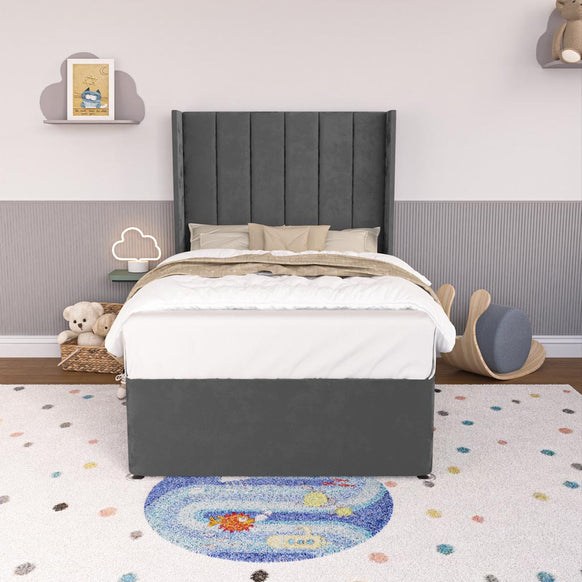 Prague Kids Wingback Divan Bed