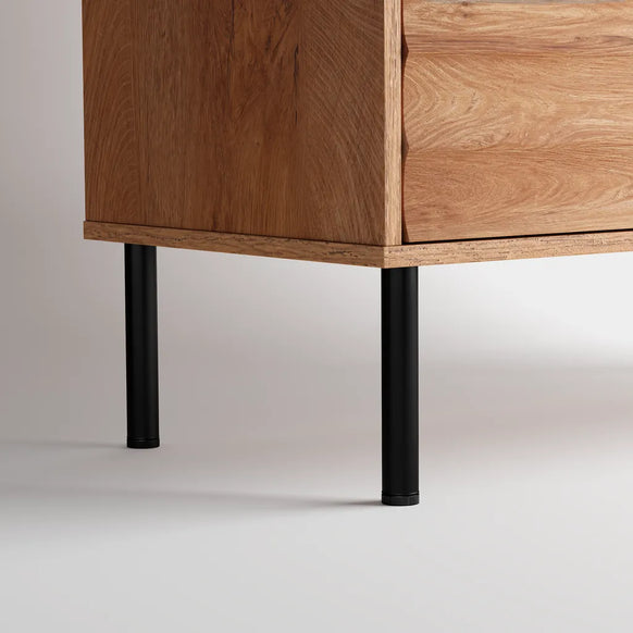 Renzo 5 Drawers Chest - Oak