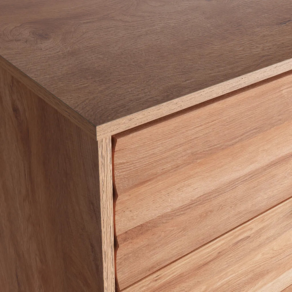 Renzo 5 Drawers Chest - Oak