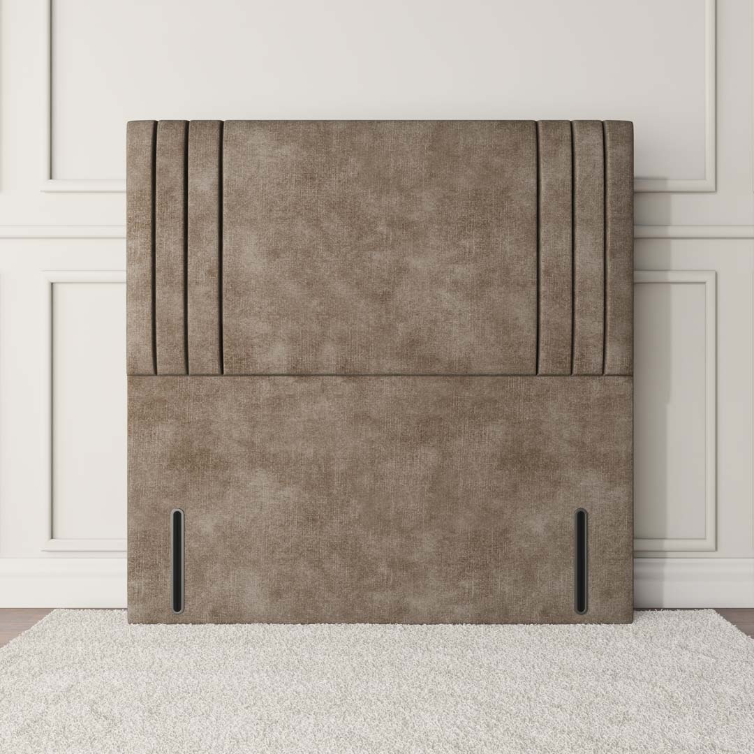 Rome Floor Standing Headboard - Mink Coniston – Sonno