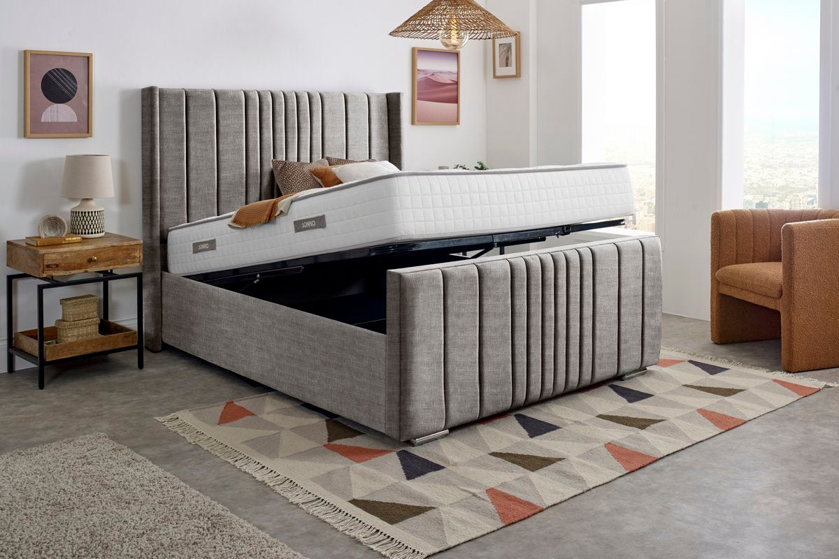 Cambridge Upholstered Ottoman Bed