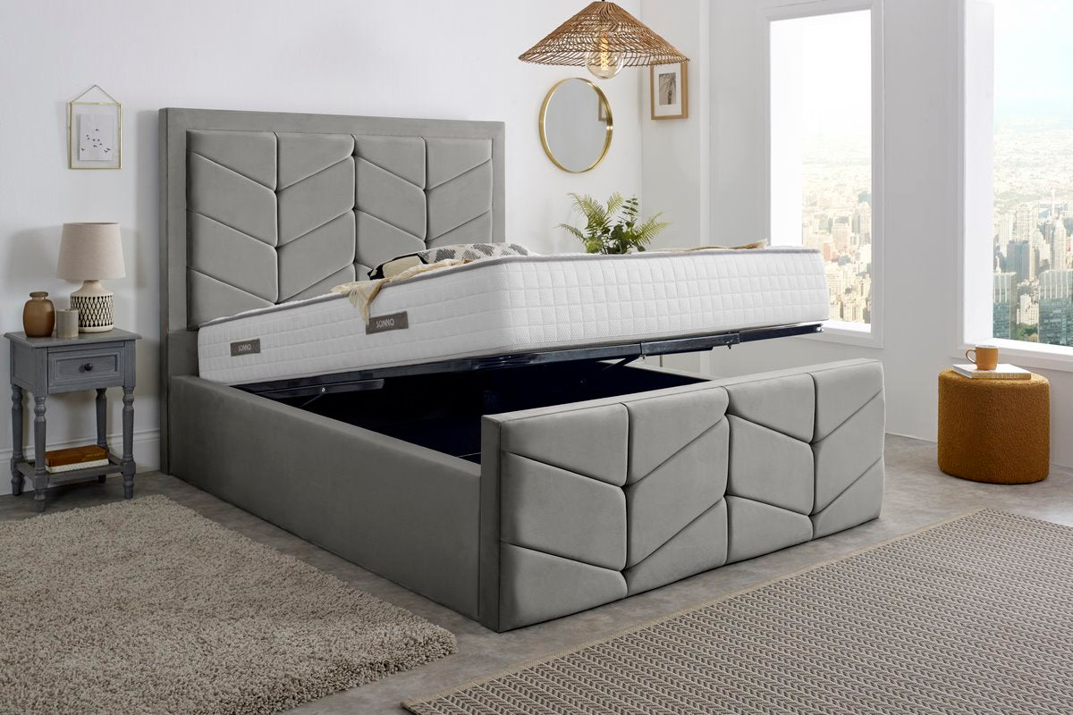 Lancaster Upholstered Ottoman Bed