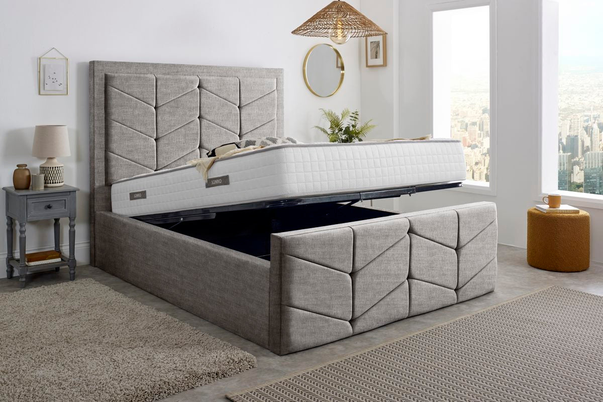 Lancaster Upholstered Ottoman Bed