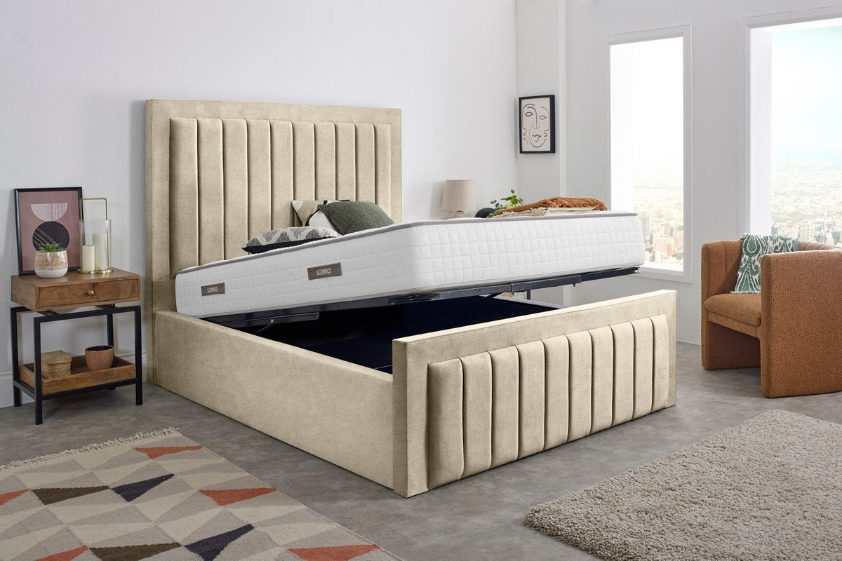 Hamilton Upholstered Ottoman Bed