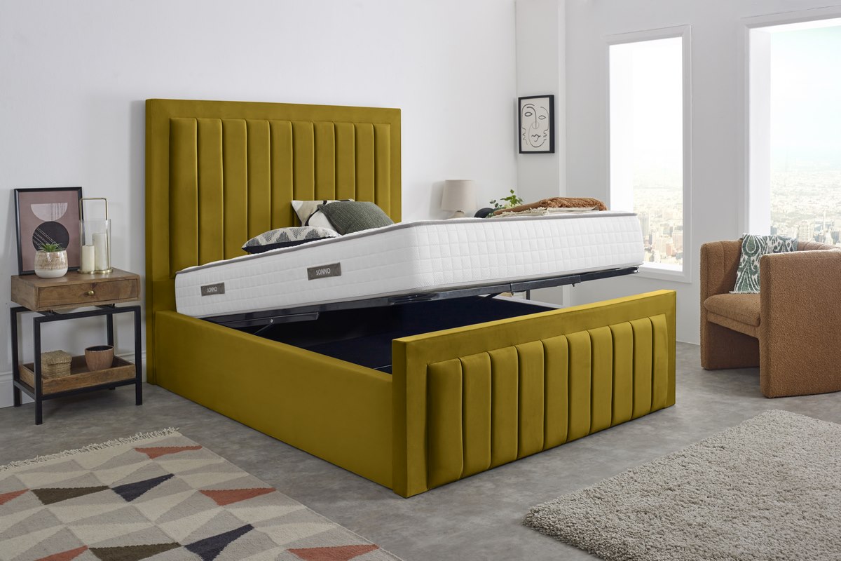 Hamilton Upholstered Ottoman Bed