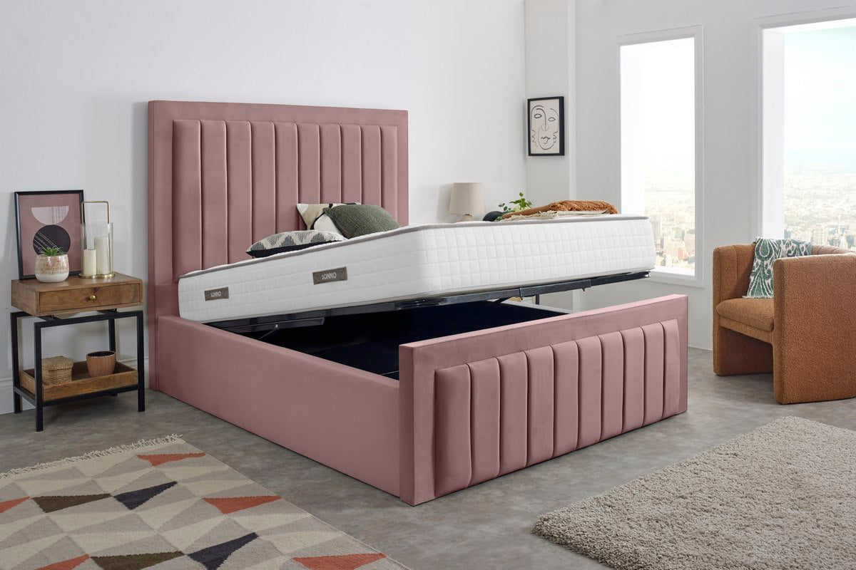 Hamilton Upholstered Ottoman Bed