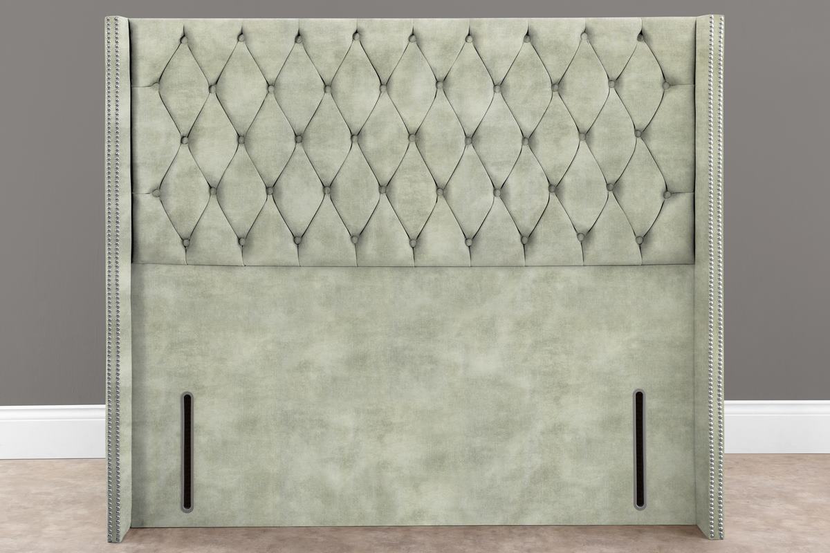 Luxor Wingback Floor Standing Headboard