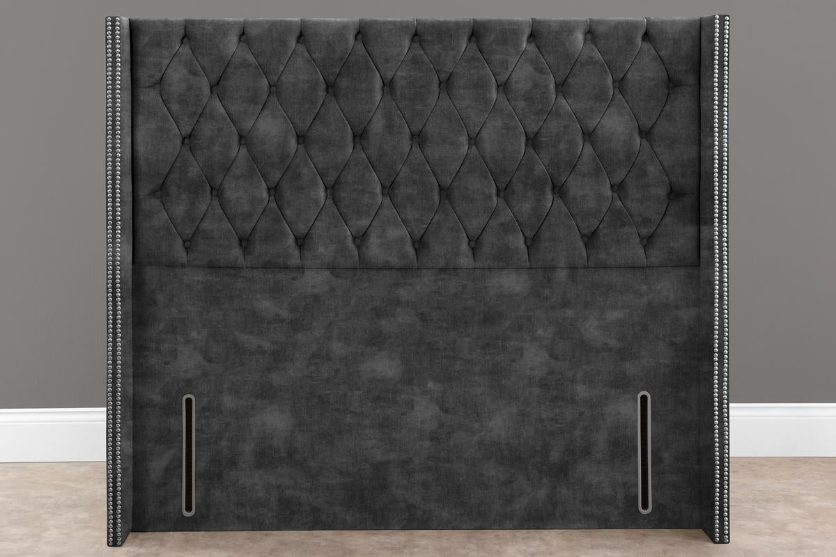 Luxor Wingback Floor Standing Headboard