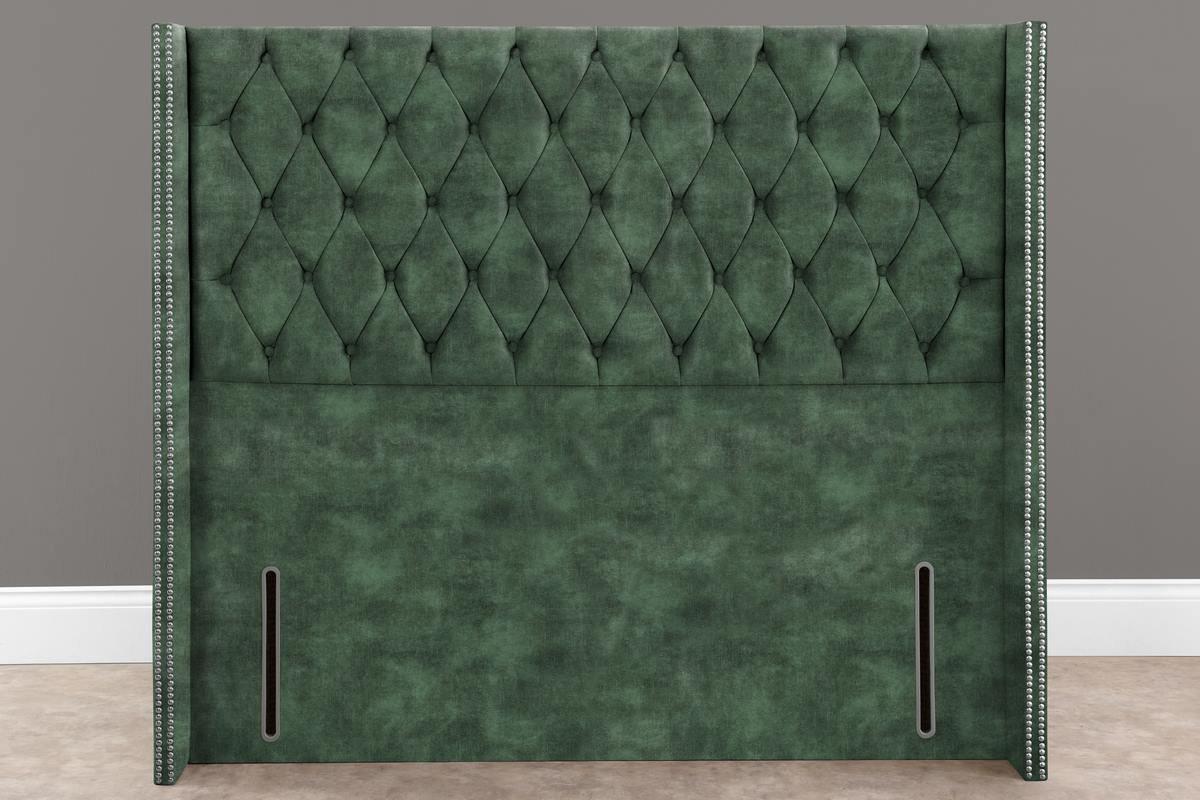 Luxor Wingback Floor Standing Headboard