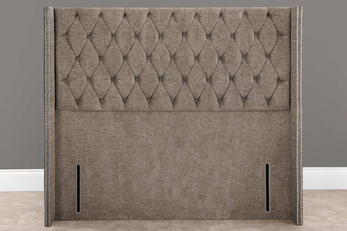 Luxor Wingback Floor Standing Headboard