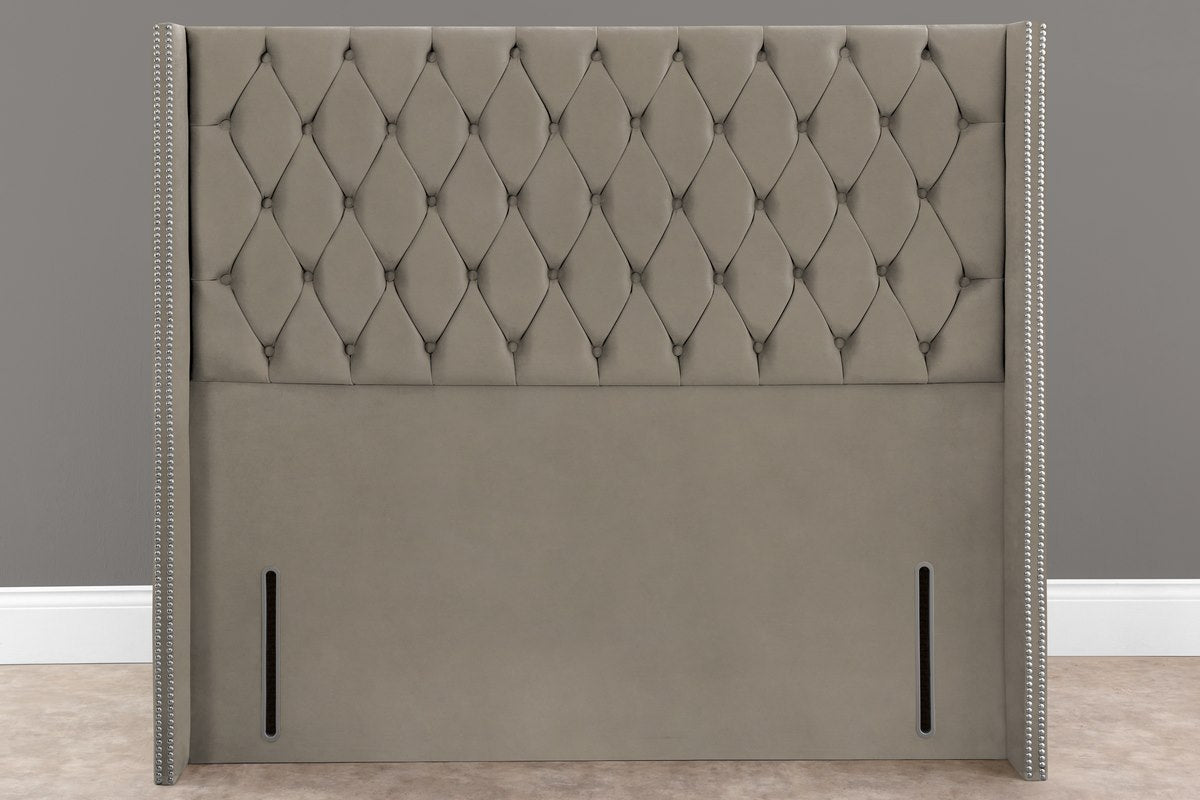 Luxor Wingback Floor Standing Headboard