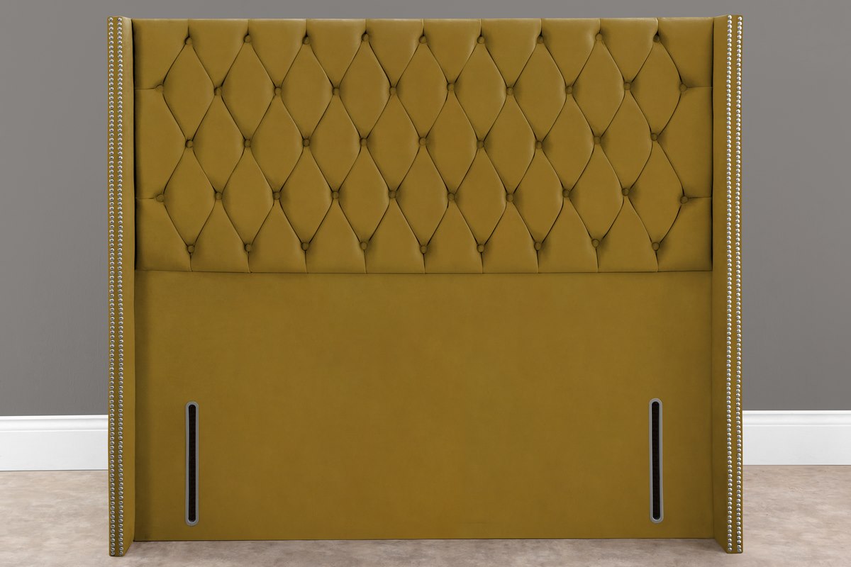 Luxor Wingback Floor Standing Headboard