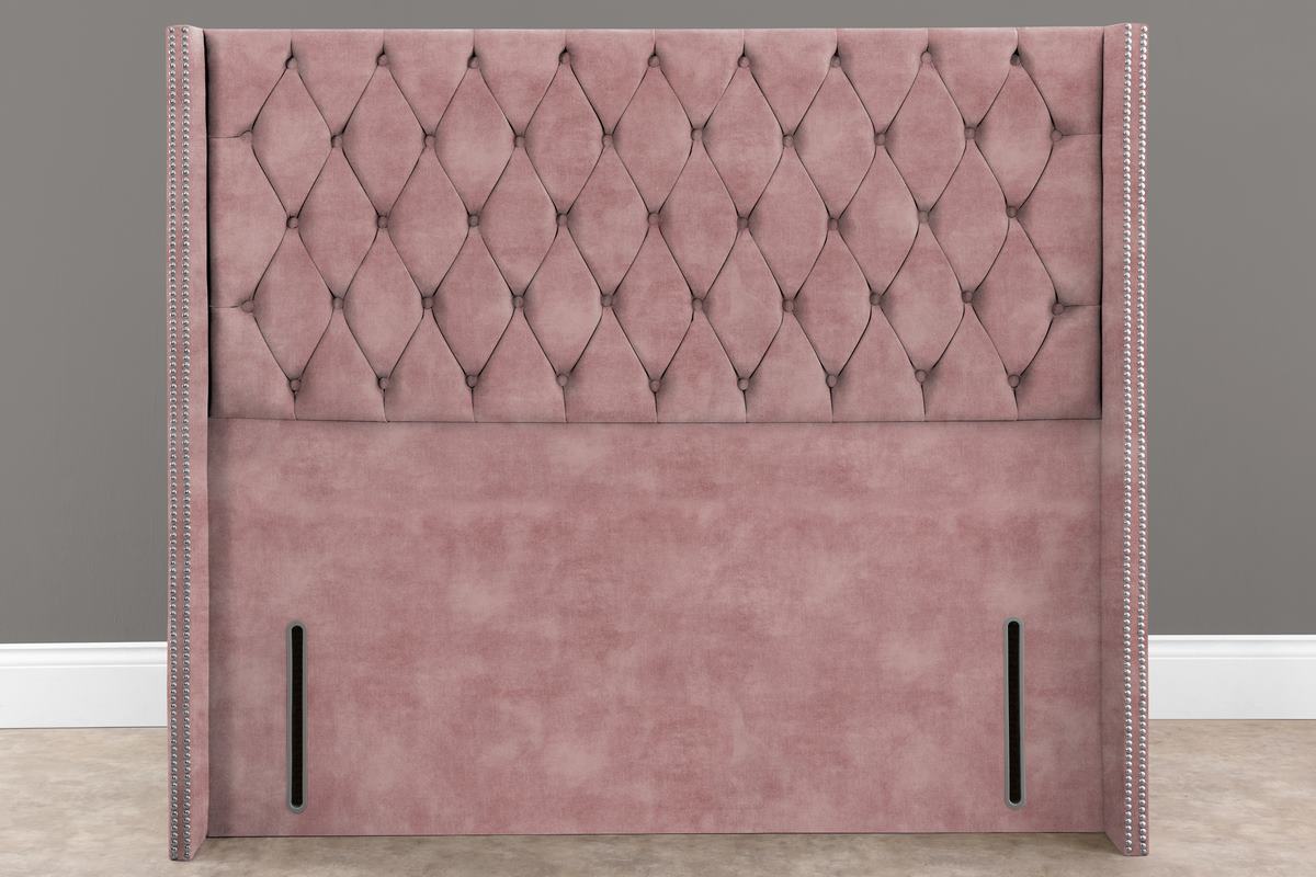 Luxor Wingback Floor Standing Headboard