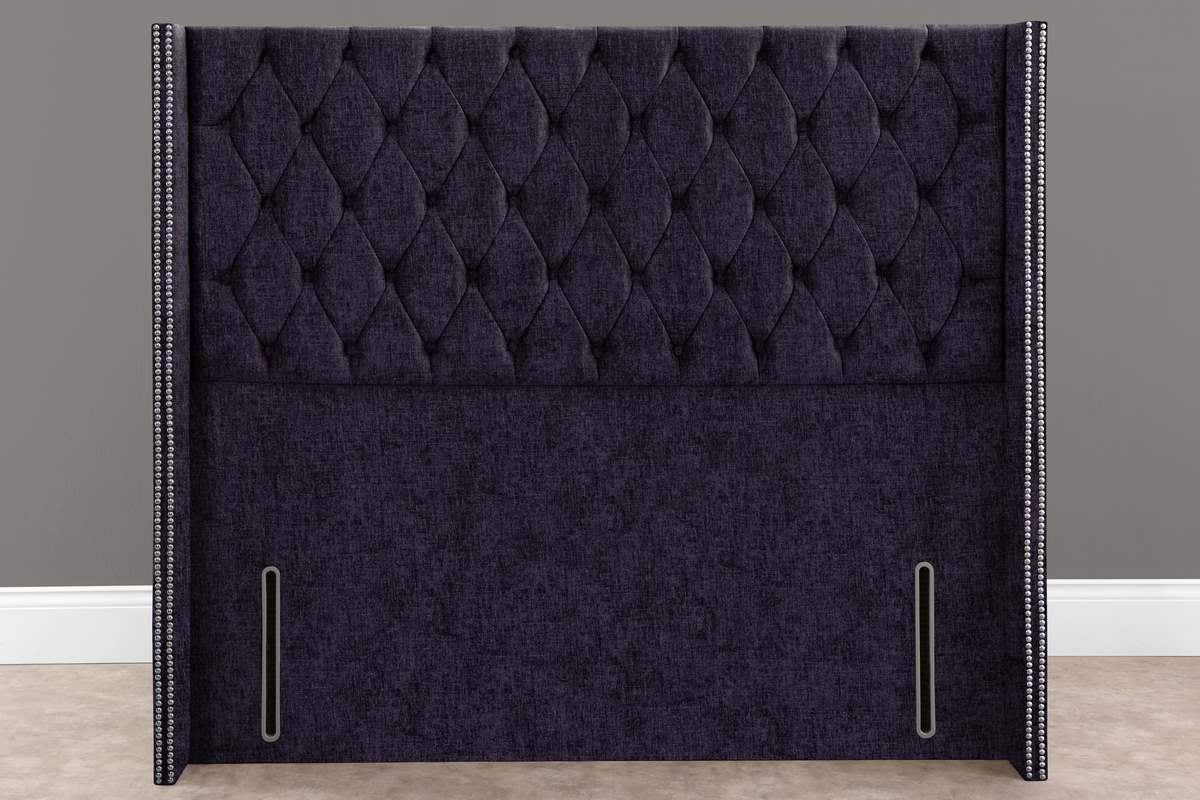 Luxor Wingback Floor Standing Headboard