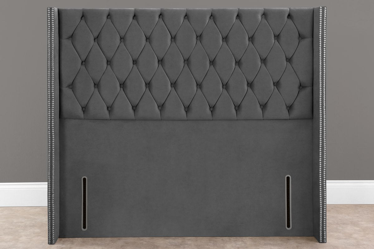 Luxor Wingback Floor Standing Headboard