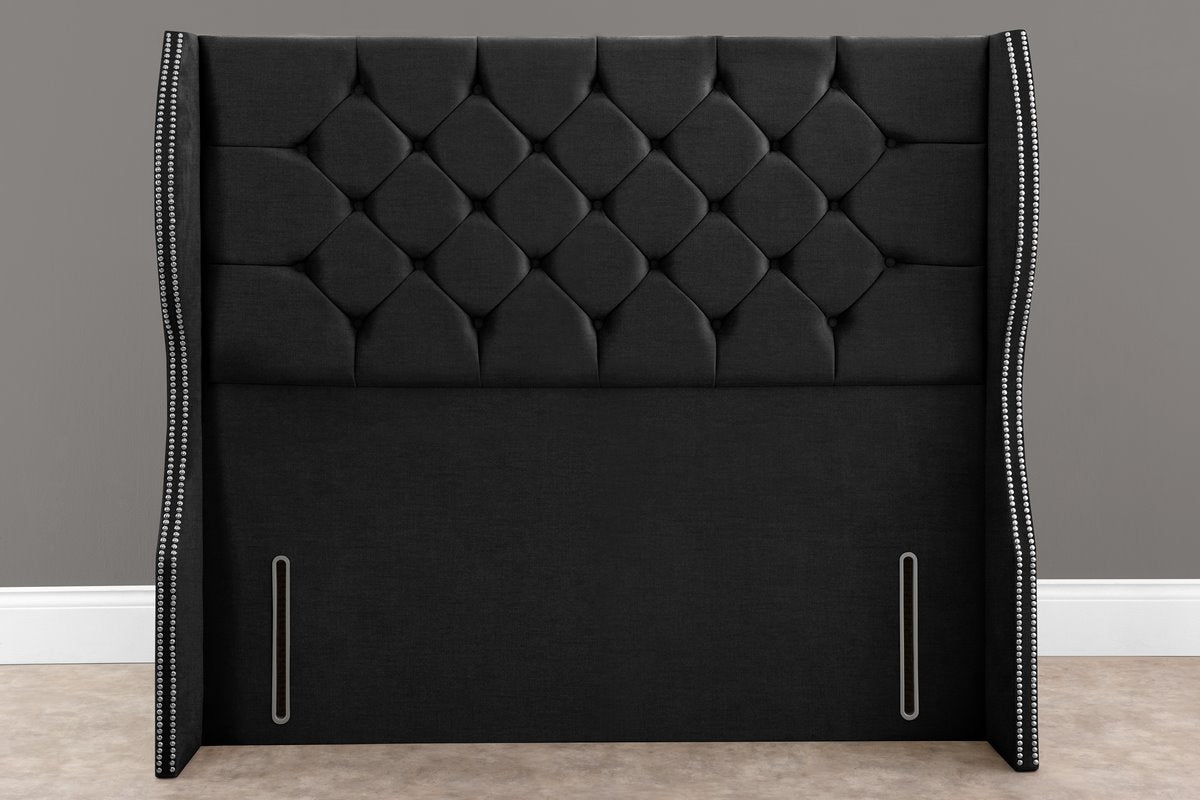 Monaco Wingback Floor Standing Headboard