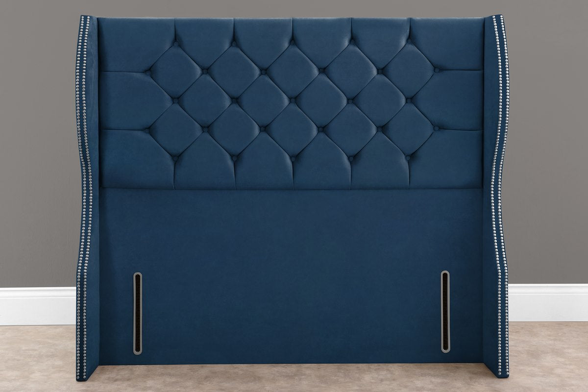 Monaco Wingback Floor Standing Headboard