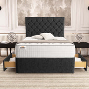 Seville Chesterfield Divan Bed