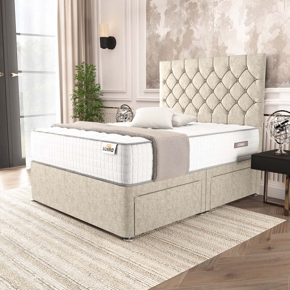 Seville Chesterfield Divan Bed