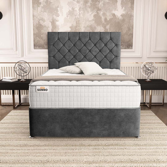 Seville Chesterfield Divan Bed