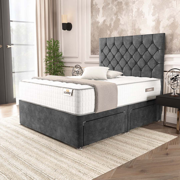 Seville Chesterfield Divan Bed