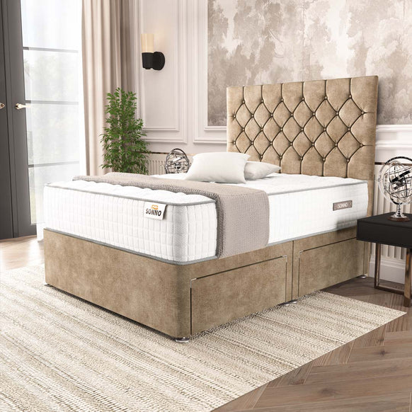 Seville Chesterfield Divan Bed